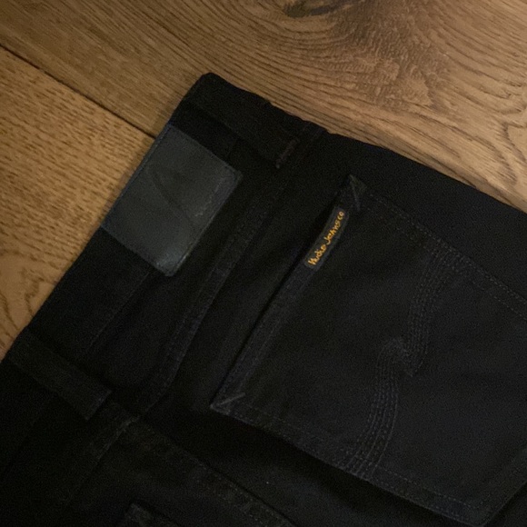 Nudies jeans in black. Great condition - Picture 3 of 4